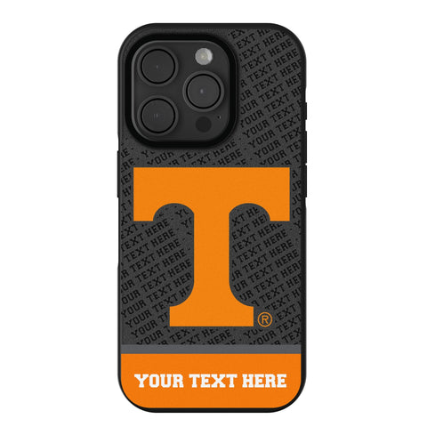 University of Tennessee Volunteers Personalized EndZone Plus Bump Phone Case for Apple iPhone