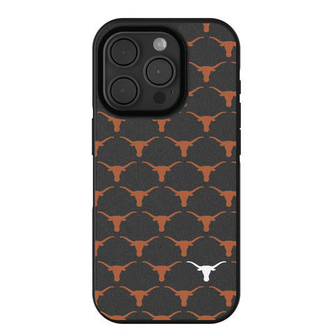 University of Texas Longhorns Fashion Pattern Bump Phone Case for Apple iPhone-0