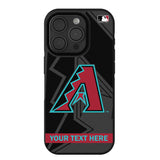 Arizona Diamondbacks Personalized Tilt Bump Phone Case for Apple iPhone