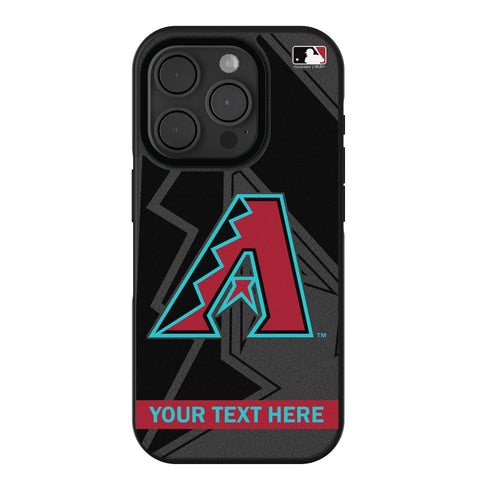 Arizona Diamondbacks Personalized Tilt Bump Phone Case for Apple iPhone