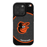 Baltimore Orioles Personalized Circle Bump Phone Case for Apple iPhone