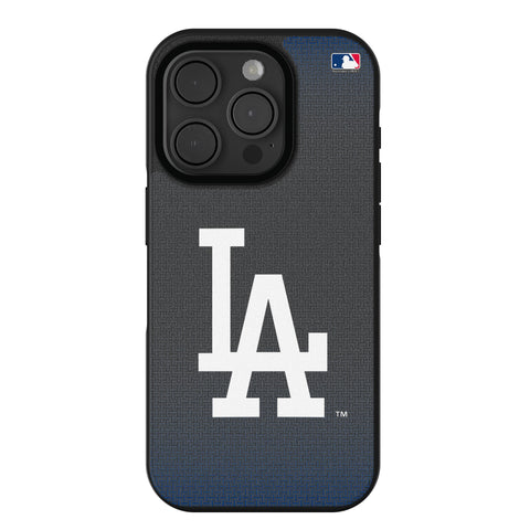 LA Dodgers Linen Bump Phone Case for Apple iPhone