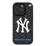 New York Yankees Personalized Tilt Bump Phone Case for Apple iPhone