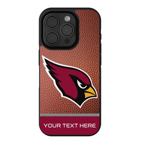 Arizona Cardinals Personalized Football Bump Phone Case for Apple iPhone