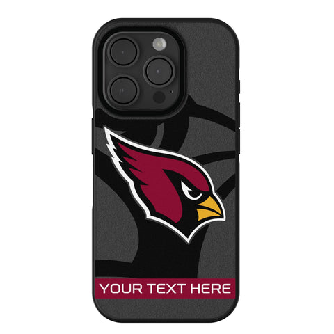 Arizona Cardinals Personalized Tilt Bump Phone Case for Apple iPhone