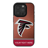 Atlanta Falcons Personalized Football Bump Phone Case for Apple iPhone