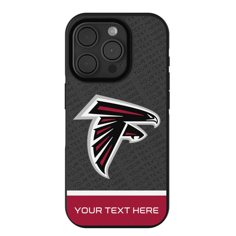 Atlanta Falcons Personalized EndZone Plus Bump Phone Case for Apple iPhone