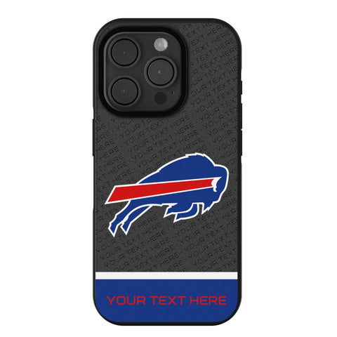 Buffalo Bills Personalized EndZone Plus Bump Phone Case for Apple iPhone