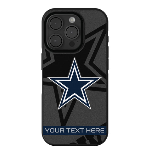 Dallas Cowboys Personalized Tilt Bump Phone Case for Apple iPhone