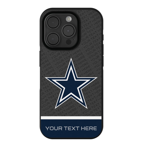Dallas Cowboys Personalized EndZone Plus Bump Phone Case for Apple iPhone