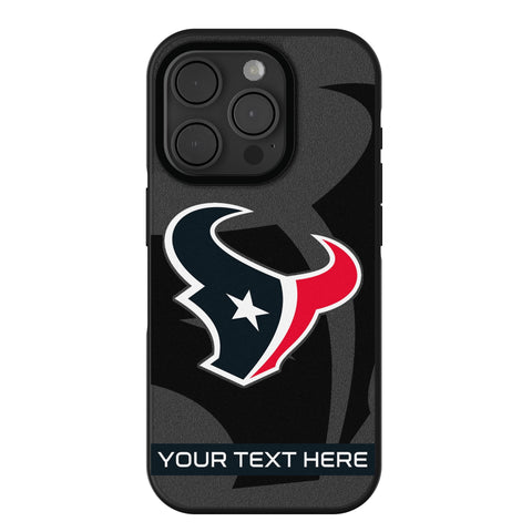 Houston Texans Personalized Tilt Bump Phone Case for Apple iPhone