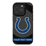 Indianapolis Colts Personalized Tilt Bump Phone Case for Apple iPhone