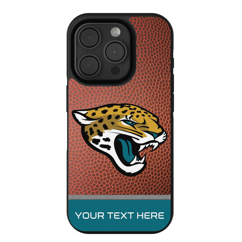 Jacksonville Jaguars Personalized Football Bump Phone Case for Apple iPhone