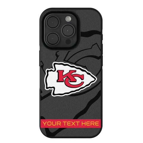 Kansas City Chiefs Personalized Tilt Bump Phone Case for Apple iPhone