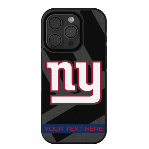 New York Giants Personalized Tilt Bump Phone Case for Apple iPhone