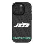 New York Jets Personalized Tilt Bump Phone Case for Apple iPhone