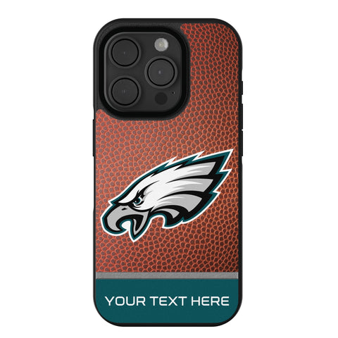 Philadelphia Eagles Personalized Football Bump Phone Case for Apple iPhone