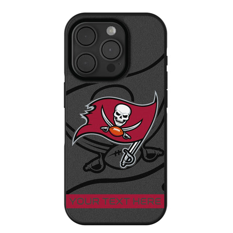 Tampa Bay Buccaneers Personalized Tilt Bump Phone Case for Apple iPhone