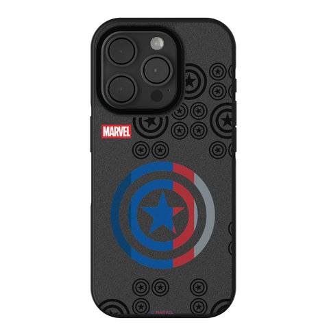 Marvel Avengers Captain America Sigil Bump Phone Case for Apple iPhone