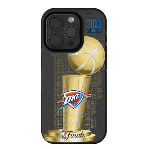 Oklahoma City Thunder 2025 NBA Champions Bump Phone Case for Apple iPhone