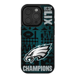 Philadelphia Eagles 2025 Super Bowl Bump Phone Case for Apple iPhone