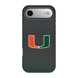 University of Miami Hurricanes Linen Bump Phone Case for Apple iPhone 17 Series