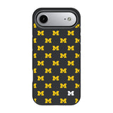 University of Michigan Wolverines Fashion Pattern Bump Phone Case for Apple iPhone 17 Series