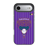 Arizona Diamondbacks 1999-2006 - Cooperstown Collection Pinstripe Bump Phone Case for Apple iPhone 17 Series