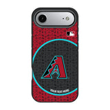 Arizona Diamondbacks Personalized Circle Bump Phone Case for Apple iPhone 17 Series