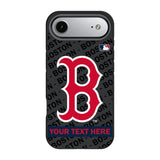 Boston Red Sox Personalized Tilt Bump Phone Case for Apple iPhone 17 Series