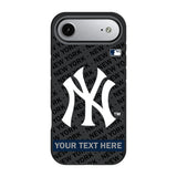 New York Yankees Personalized Tilt Bump Phone Case for Apple iPhone 17 Series