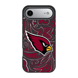 Arizona Cardinals Paisley Bump Phone Case for Apple iPhone 17 Series