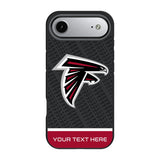 Atlanta Falcons Personalized EndZone Plus Bump Phone Case for Apple iPhone 17 Series