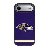 Baltimore Ravens Stripe Bump Phone Case for Apple iPhone 17 Series