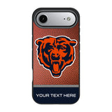 Chicago Bears Personalized Football Bump Phone Case for Apple iPhone 17 Series