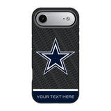Dallas Cowboys Personalized EndZone Plus Bump Phone Case for Apple iPhone 17 Series