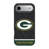 Green Bay Packers Personalized EndZone Plus Bump Phone Case for Apple iPhone 17 Series