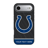 Indianapolis Colts Personalized EndZone Plus Bump Phone Case for Apple iPhone 17 Series