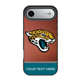 Jacksonville Jaguars Personalized Football Bump Phone Case for Apple iPhone 17 Series