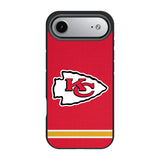 Kansas City Chiefs Stripe Bump Phone Case for Apple iPhone 17 Series