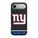 New York Giants Personalized EndZone Plus Bump Phone Case for Apple iPhone 17 Series