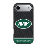 New York Jets Personalized EndZone Plus Bump Phone Case for Apple iPhone 17 Series