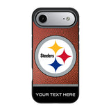 Pittsburgh Steelers Personalized Football Bump Phone Case for Apple iPhone 17 Series