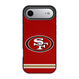San Francisco 49ers Stripe Bump Phone Case for Apple iPhone 17 Series