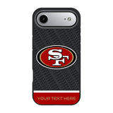 San Francisco 49ers Personalized EndZone Plus Bump Phone Case for Apple iPhone 17 Series