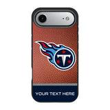 Tennessee Titans Personalized Football Bump Phone Case for Apple iPhone 17 Series