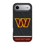 Washington Commanders Personalized EndZone Plus Bump Phone Case for Apple iPhone 17 Series