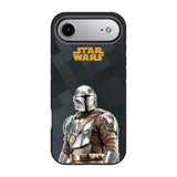 Star Wars: The Mandalorian Din Djarin Color Block Bump Phone Case for Apple iPhone 17 Series