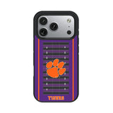 Clemson University Tigers Field Bump Phone Case for Apple iPhone 17 Series