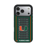 University of Miami Hurricanes Field Bump Phone Case for Apple iPhone 17 Series